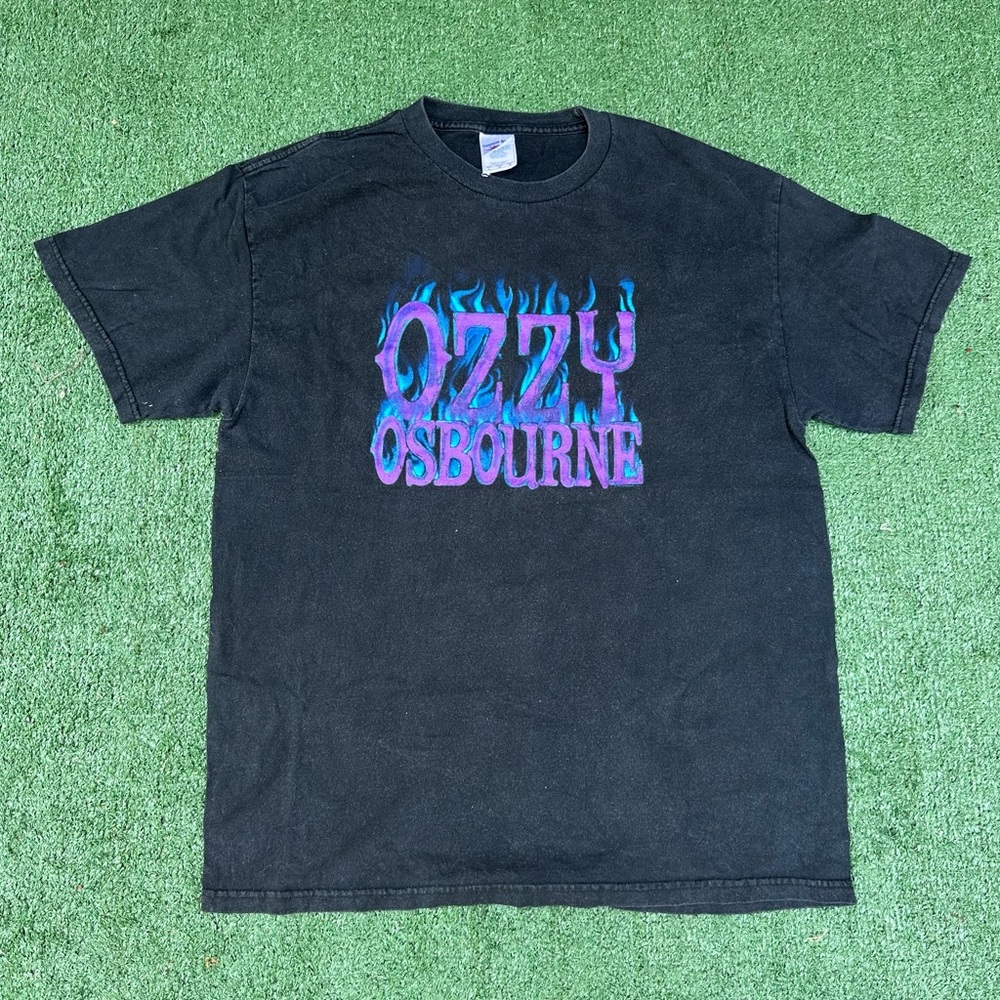 Y2K Ozzy Osbourne Band Tee Shirt Size Large